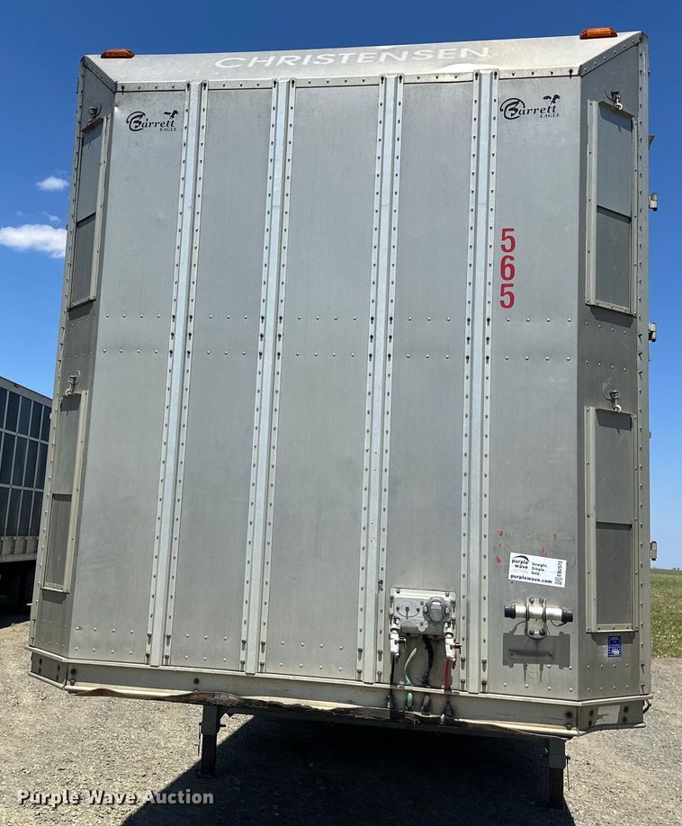 image for item EB2572 2008 Barrett livestock trailer