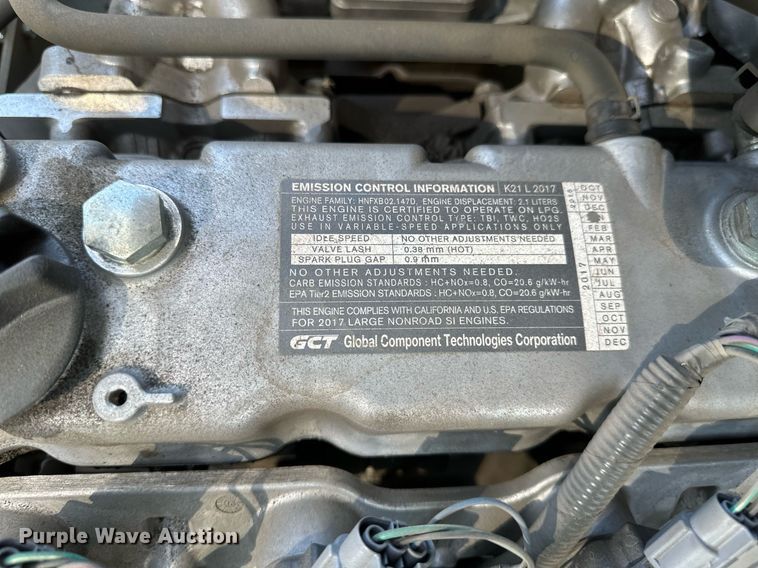 image for item EB2591 2016 UniCarriers PF50 forklift