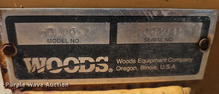 image for item EB8066 Woods HBL96-2  blade