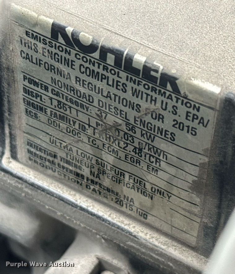 image for item EC3616 2016 Moffett M8 55.4 forklift