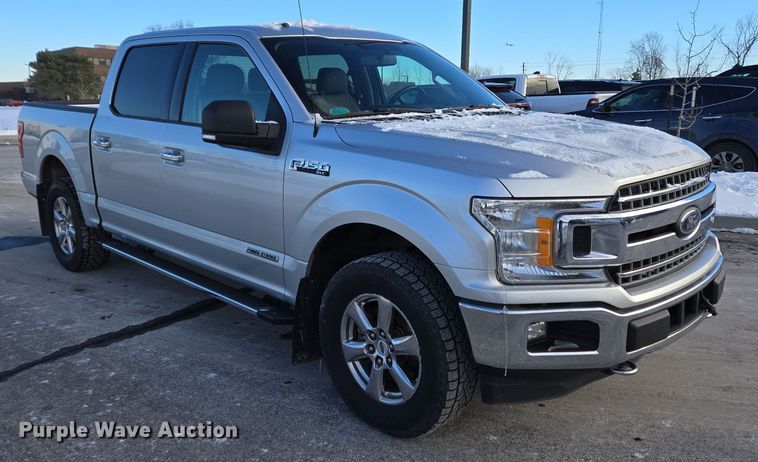 image for item EC3953 2018 Ford F150 XLT SuperCrew pickup truck