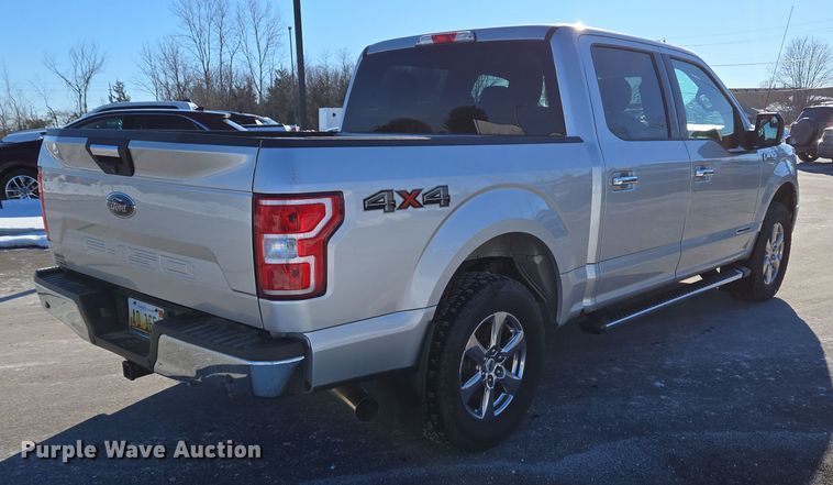 image for item EC3953 2018 Ford F150 XLT SuperCrew pickup truck