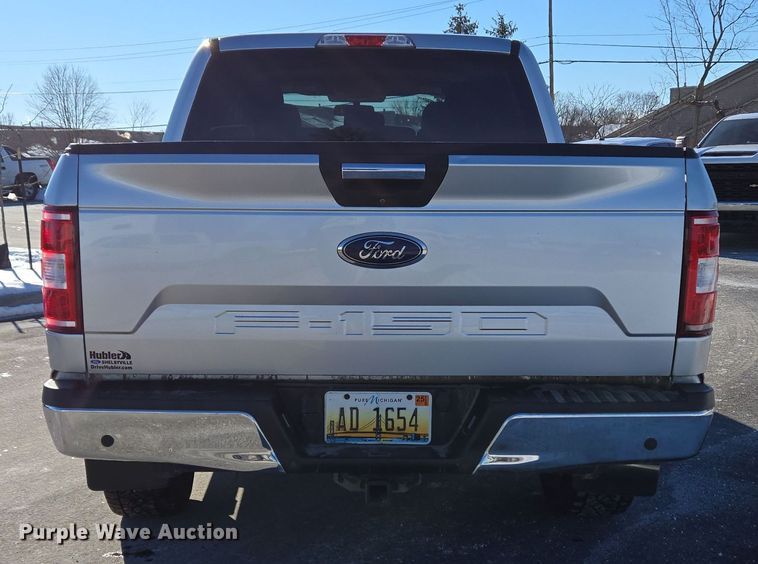 image for item EC3953 2018 Ford F150 XLT SuperCrew pickup truck