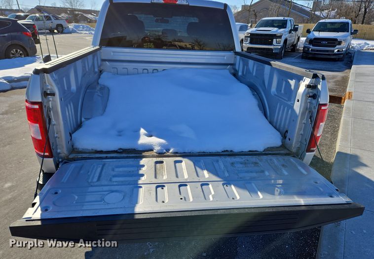 image for item EC3953 2018 Ford F150 XLT SuperCrew pickup truck