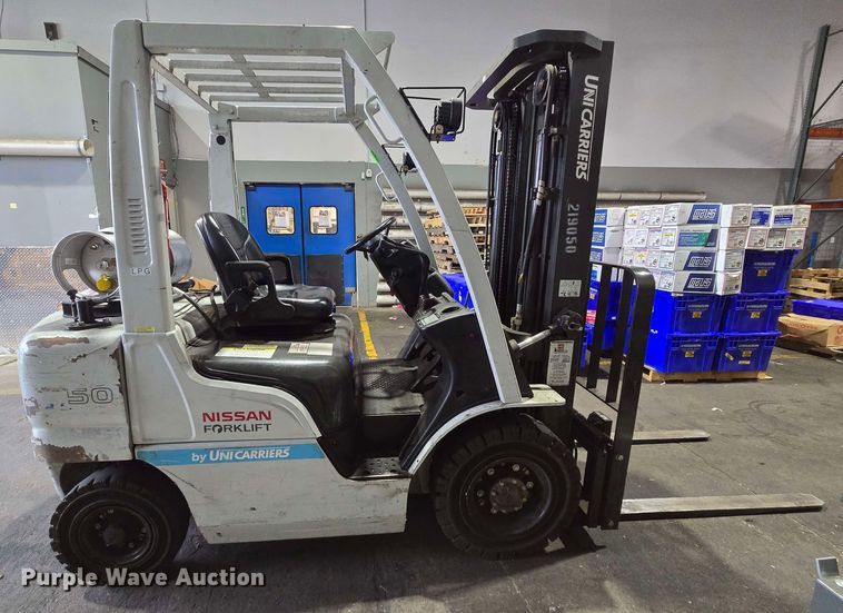 image for item EC4247 2014 Nissan PF50 forklift