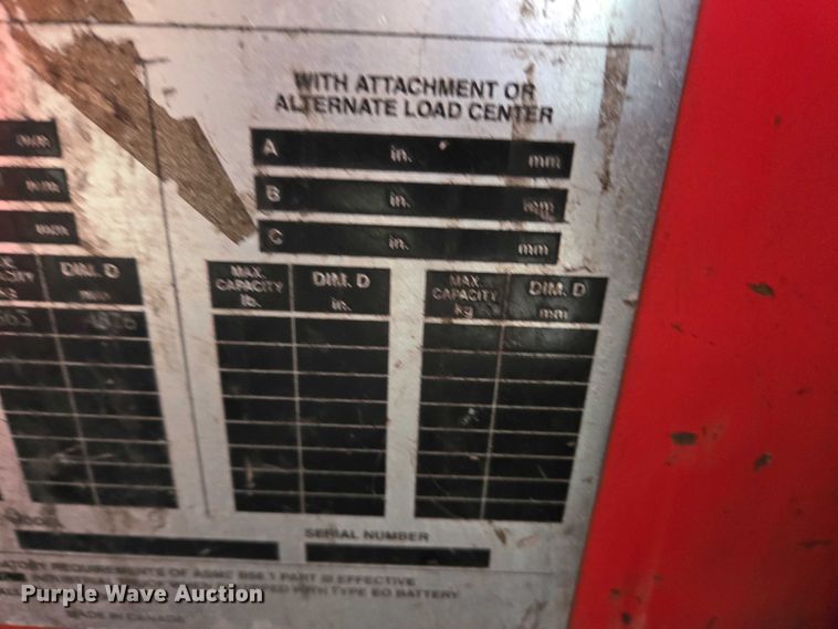 image for item EC4249 2006 Raymond EASI R30TT reach truck