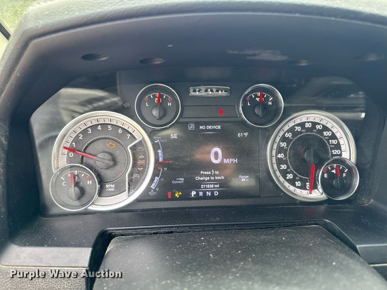 image for item EC7985 2013 Dodge Ram 1500 Quad Cab pickup truck