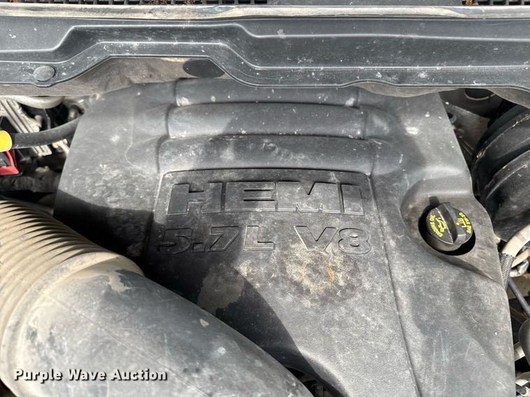 image for item EC7985 2013 Dodge Ram 1500 Quad Cab pickup truck