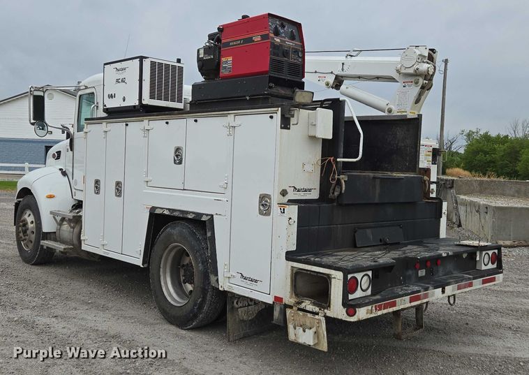 image for item ED1993 2015 Peterbilt PB337 utility / service truck