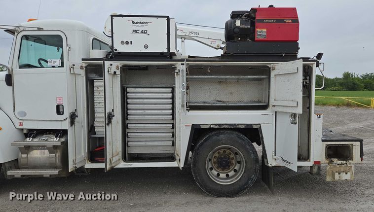 image for item ED1993 2015 Peterbilt PB337 utility / service truck