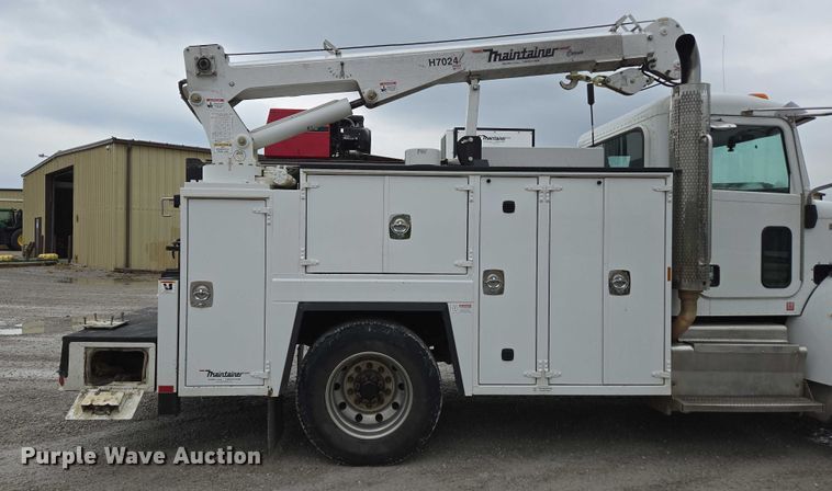 image for item ED1993 2015 Peterbilt PB337 utility / service truck