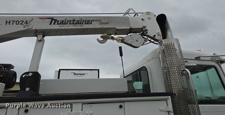 image for item ED1993 2015 Peterbilt PB337 utility / service truck