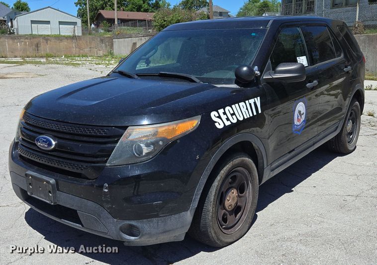image for item ED1997 2014 Ford Explorer Police Interceptor SUV