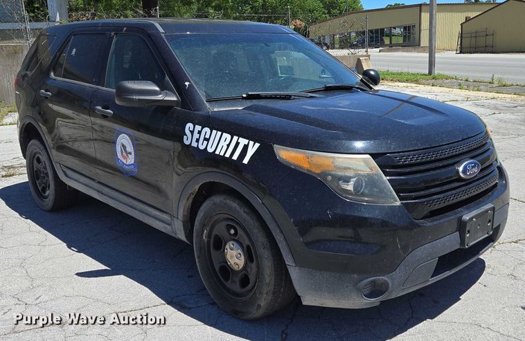 image for item ED1997 2014 Ford Explorer Police Interceptor SUV