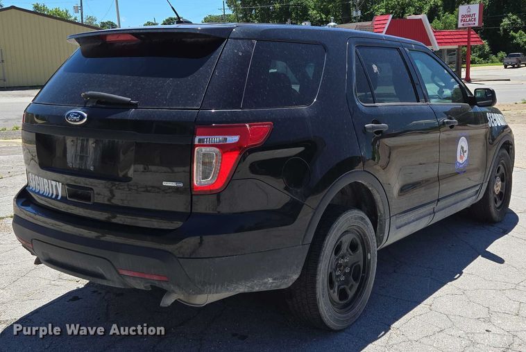 image for item ED1997 2014 Ford Explorer Police Interceptor SUV