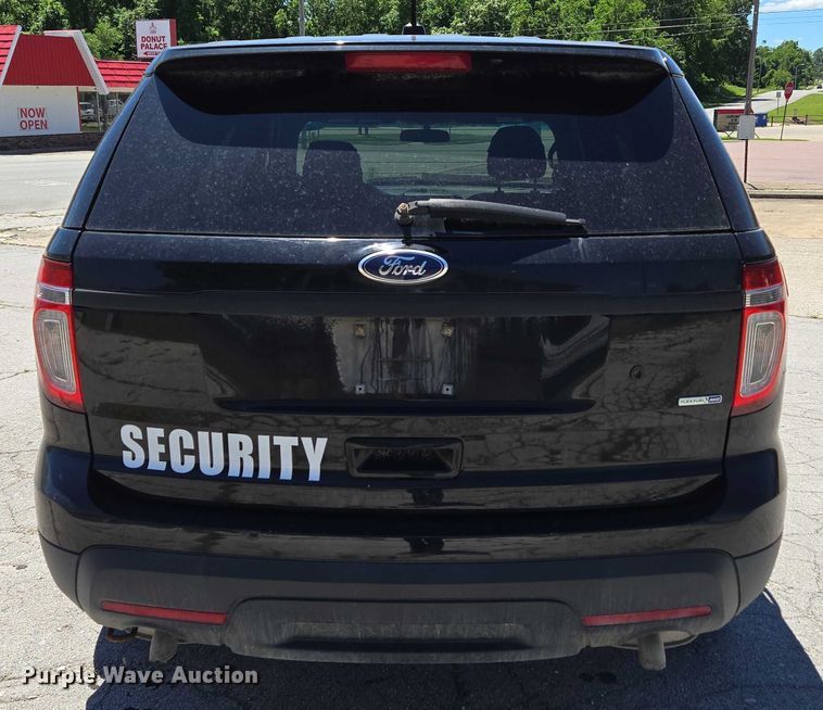 image for item ED1997 2014 Ford Explorer Police Interceptor SUV