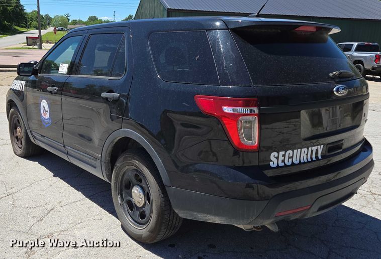 image for item ED1997 2014 Ford Explorer Police Interceptor SUV