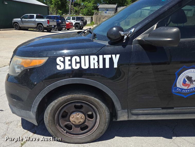 image for item ED1997 2014 Ford Explorer Police Interceptor SUV