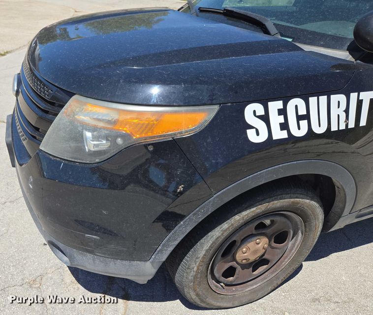 image for item ED1997 2014 Ford Explorer Police Interceptor SUV