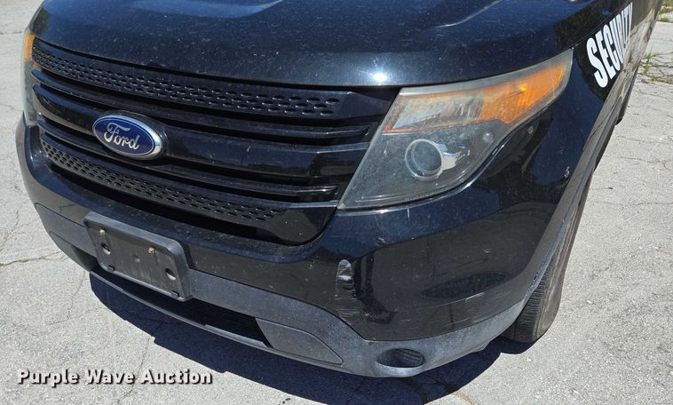 image for item ED1997 2014 Ford Explorer Police Interceptor SUV