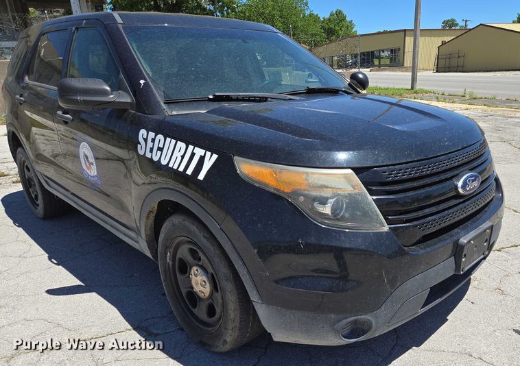 image for item ED1997 2014 Ford Explorer Police Interceptor SUV