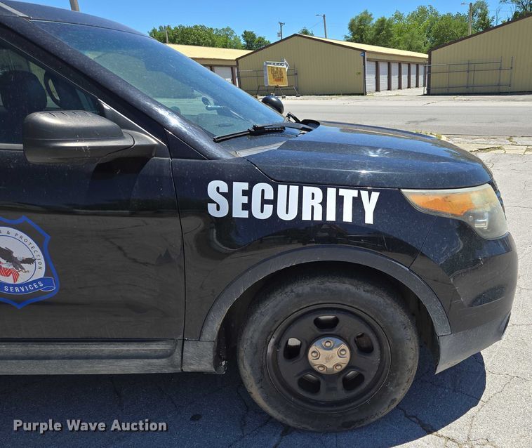 image for item ED1997 2014 Ford Explorer Police Interceptor SUV