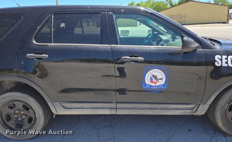 image for item ED1997 2014 Ford Explorer Police Interceptor SUV