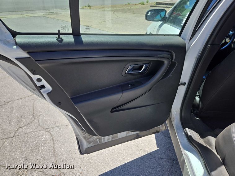 image for item ED1998 2015 Ford Taurus Police Interceptor 