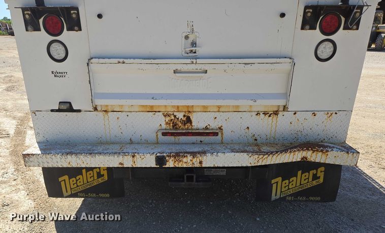 image for item ED2003 2009 GMC Sierra 3500HD Ext. Cab utility bed pickup truck