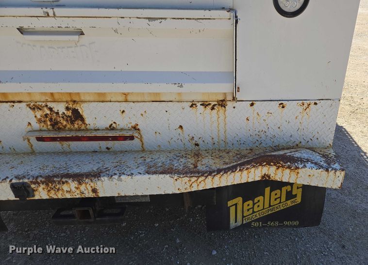 image for item ED2003 2009 GMC Sierra 3500HD Ext. Cab utility bed pickup truck