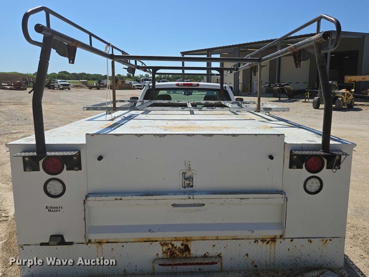 image for item ED2003 2009 GMC Sierra 3500HD Ext. Cab utility bed pickup truck