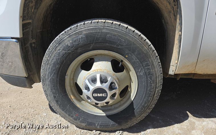 image for item ED2003 2009 GMC Sierra 3500HD Ext. Cab utility bed pickup truck