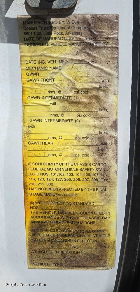 image for item ED2003 2009 GMC Sierra 3500HD Ext. Cab utility bed pickup truck