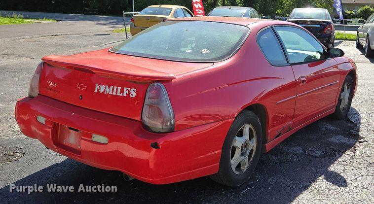 image for item ED2005 2001 Chevrolet Monte Carlo 