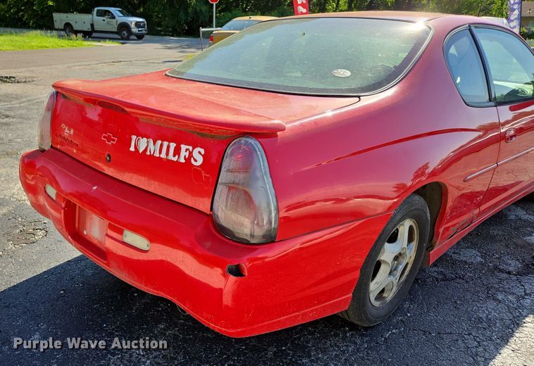 image for item ED2005 2001 Chevrolet Monte Carlo 