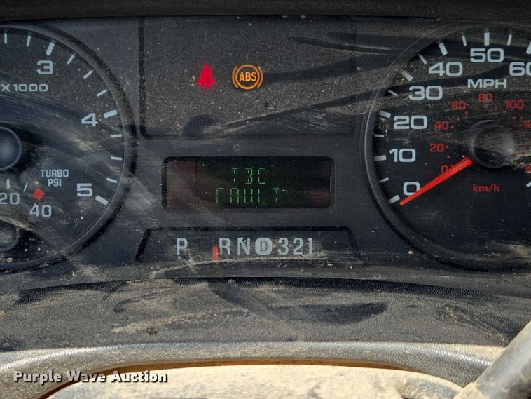 image for item ED2018 2006 Ford F450 Super Duty flatbed pickup truck