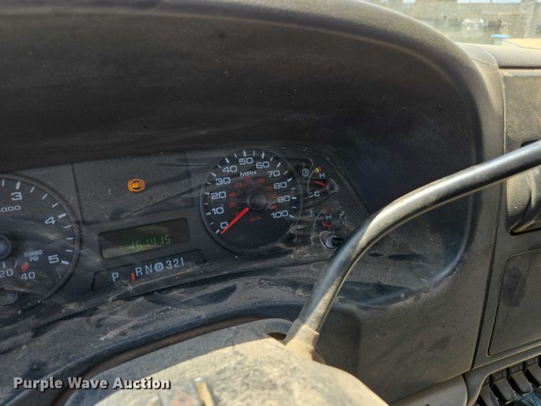 image for item ED2018 2006 Ford F450 Super Duty flatbed pickup truck