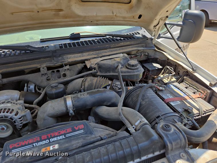 image for item ED2018 2006 Ford F450 Super Duty flatbed pickup truck