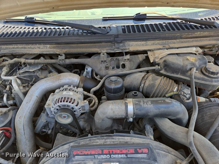 image for item ED2018 2006 Ford F450 Super Duty flatbed pickup truck