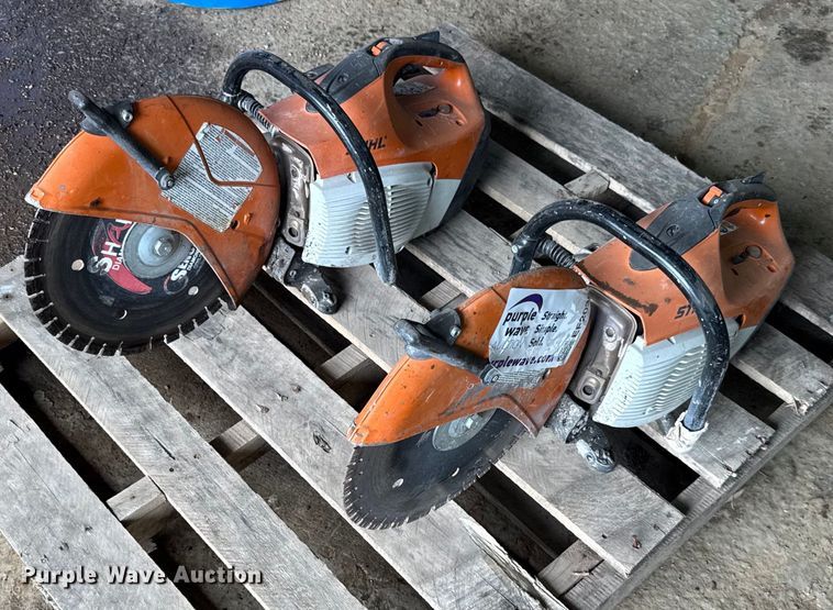 image for item EF2036  (2) Stihl TS420 concrete saws