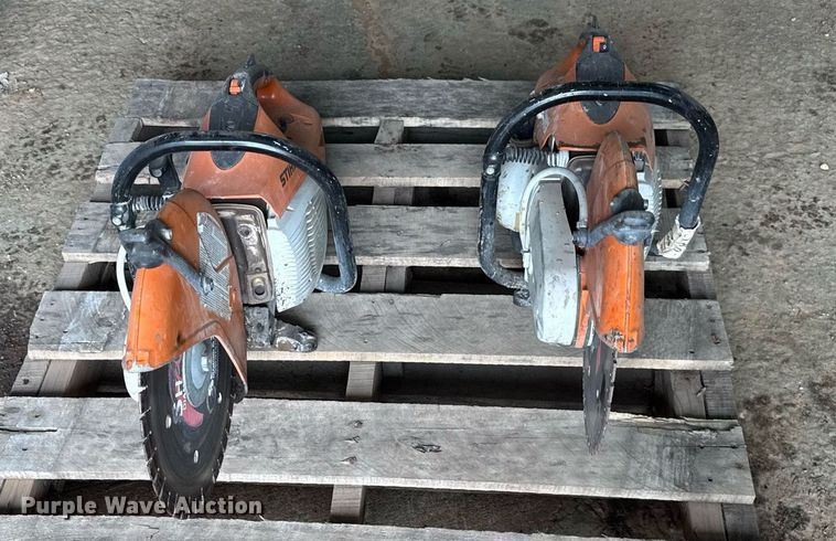 image for item EF2036  (2) Stihl TS420 concrete saws