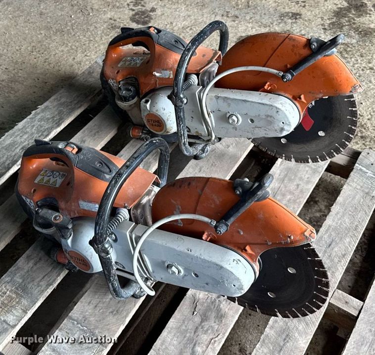image for item EF2036  (2) Stihl TS420 concrete saws