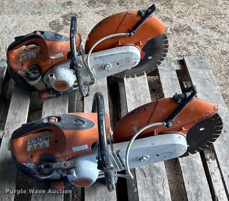 image for item EF2036  (2) Stihl TS420 concrete saws
