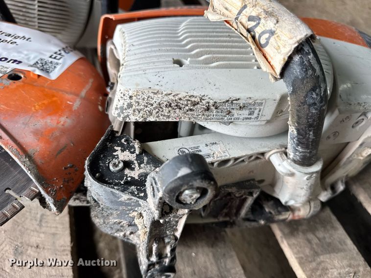 image for item EF2036  (2) Stihl TS420 concrete saws