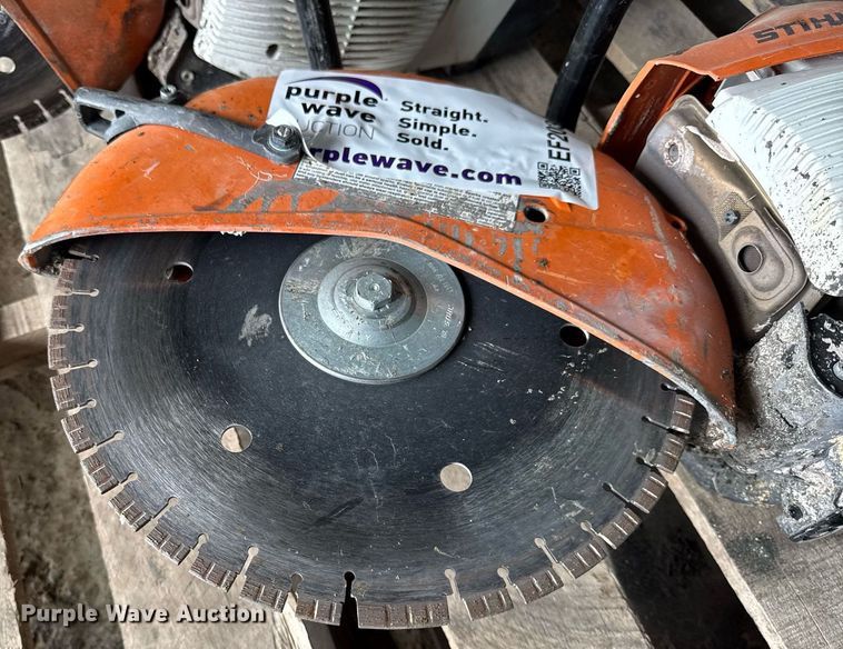 image for item EF2036  (2) Stihl TS420 concrete saws