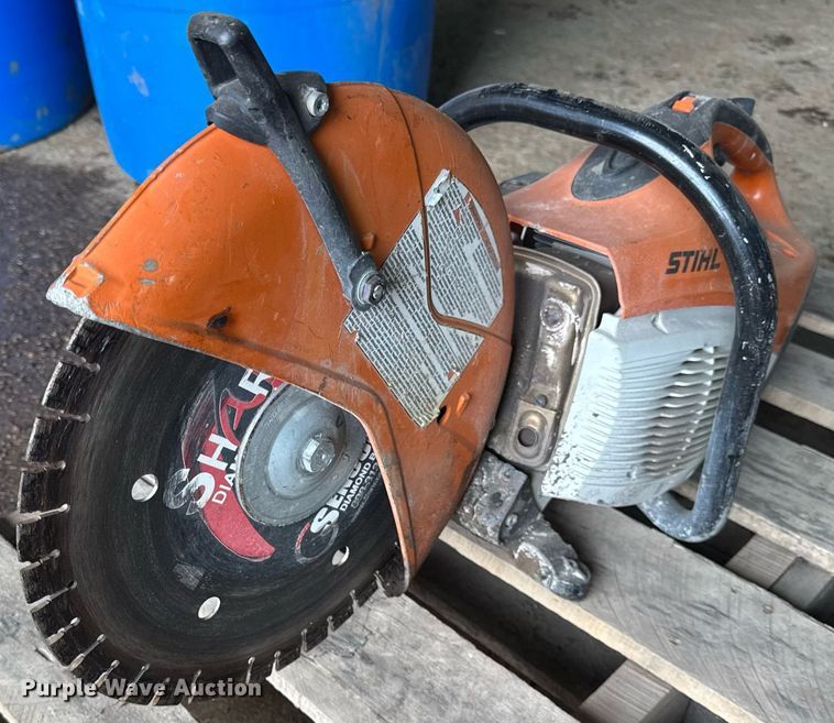 image for item EF2036  (2) Stihl TS420 concrete saws