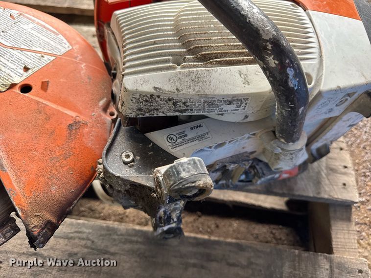 image for item EF2036  (2) Stihl TS420 concrete saws