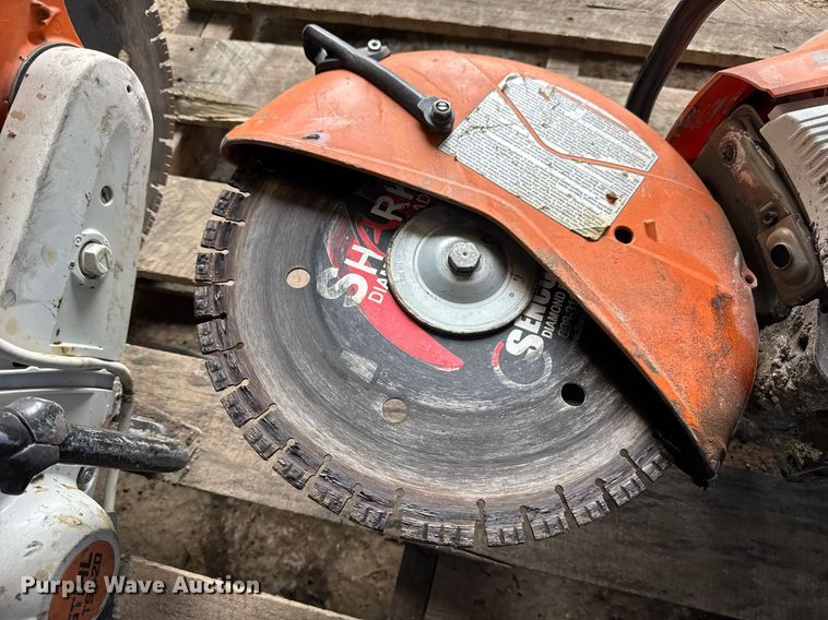 image for item EF2036  (2) Stihl TS420 concrete saws