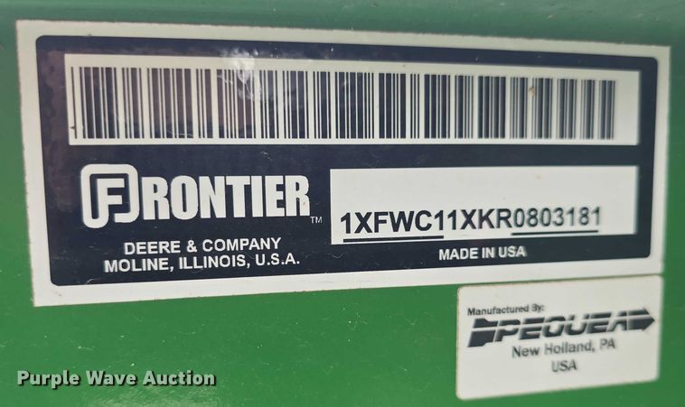 image for item EF3519 Frontier WC1105 wood chipper