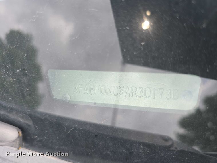 image for item EF3524 2010 Ford Fusion Sport 